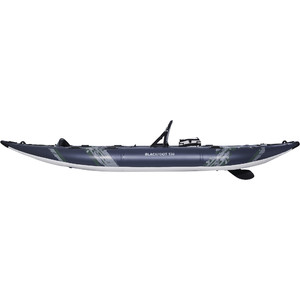 2024 Aquaglide Blackfoot Angler 130 1 Person Inflatable Kayak AG-K-BLF